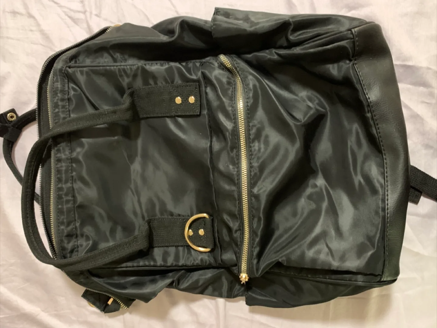 Black Backpack with Star Interior thumbnail