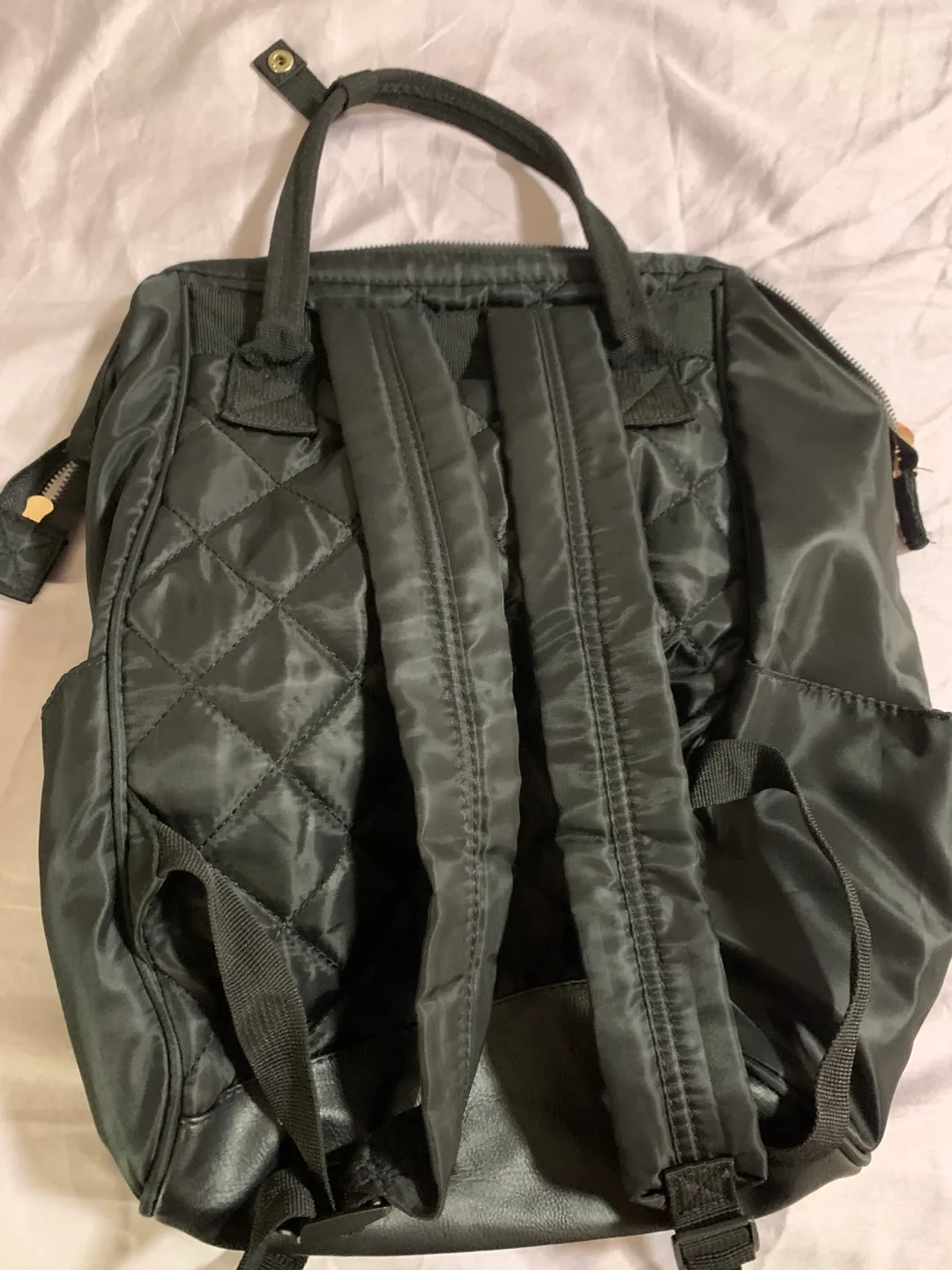 Black Backpack with Star Interior image indicator(2)