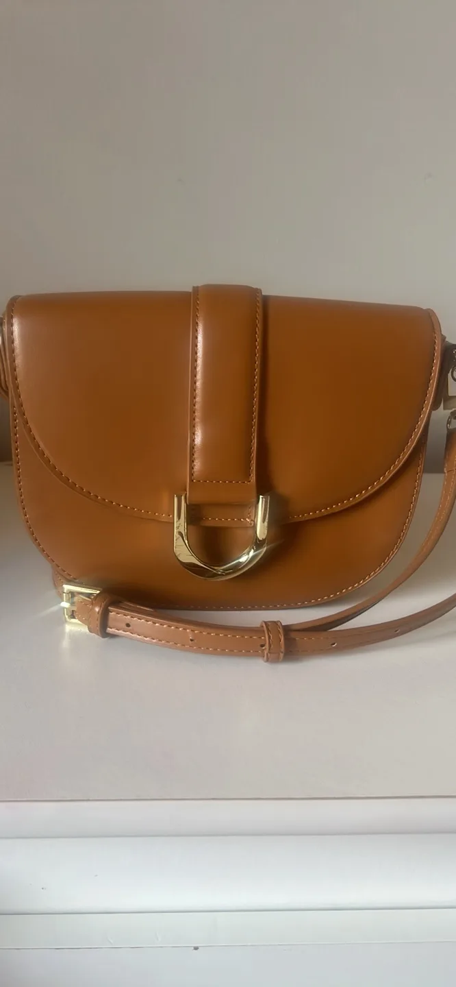Vegan Saddle Bag - Brown thumbnail