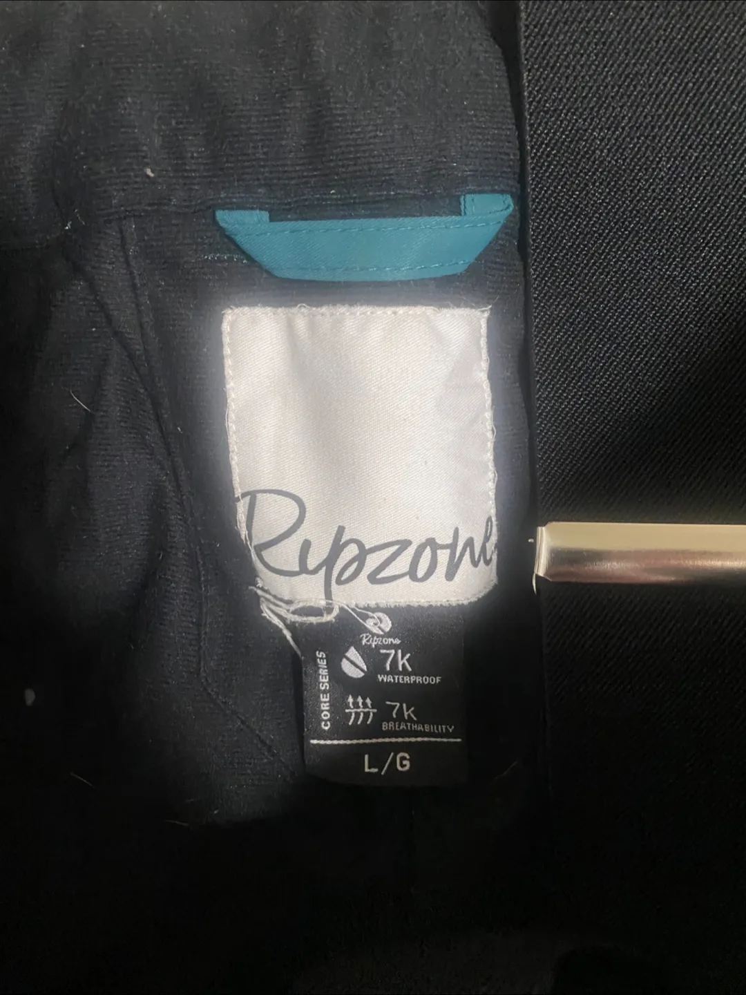 Ripzone Teal Ombre Snowsuit. Ski Jacket and Pants image indicator(7)