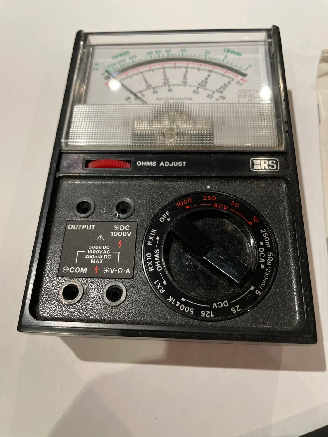 Micronta Multitester 18 Ranges image indicator(3)