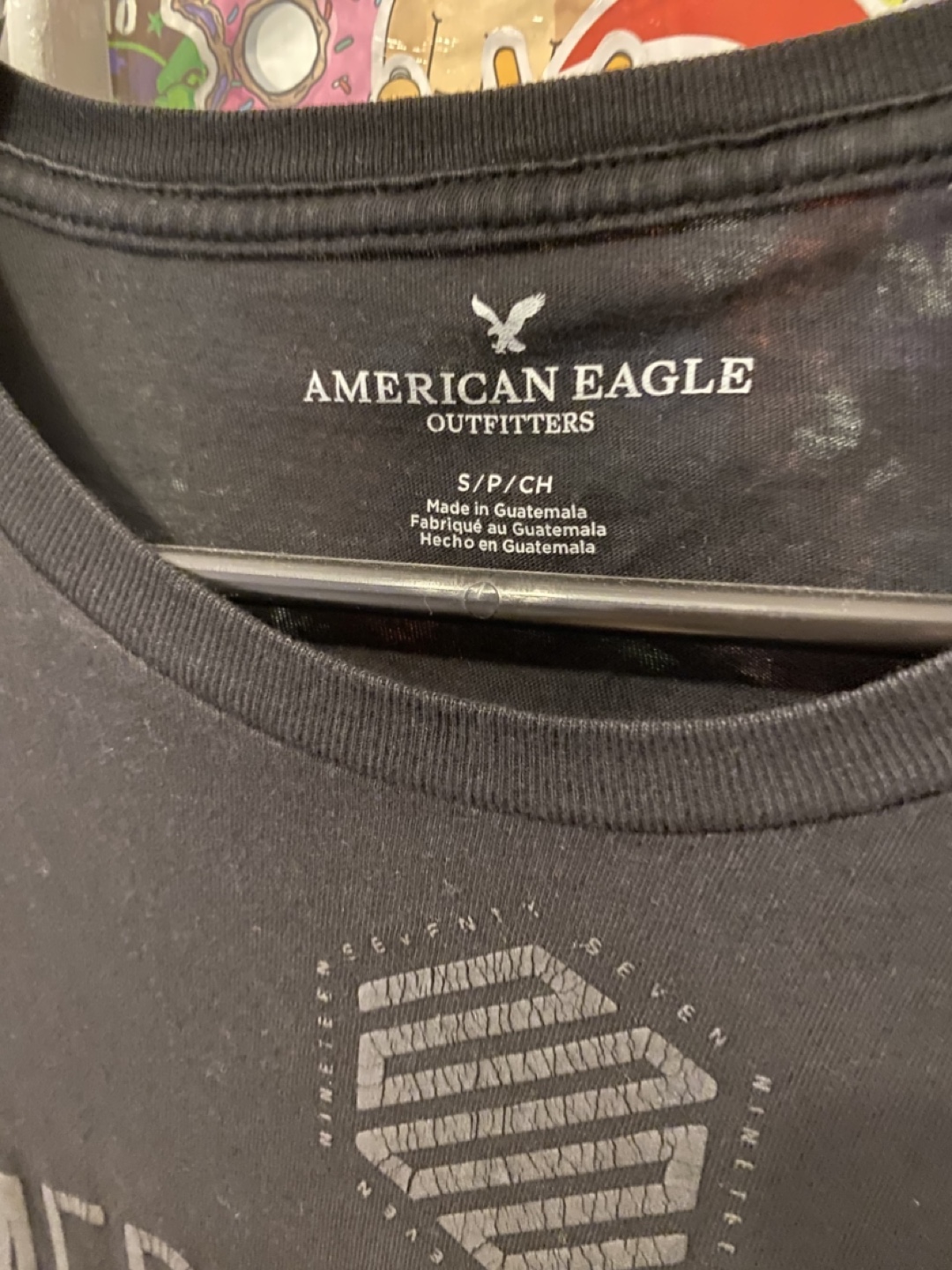 American Eagle Outfitters Black Tee - Size S 🥕 - photo 2