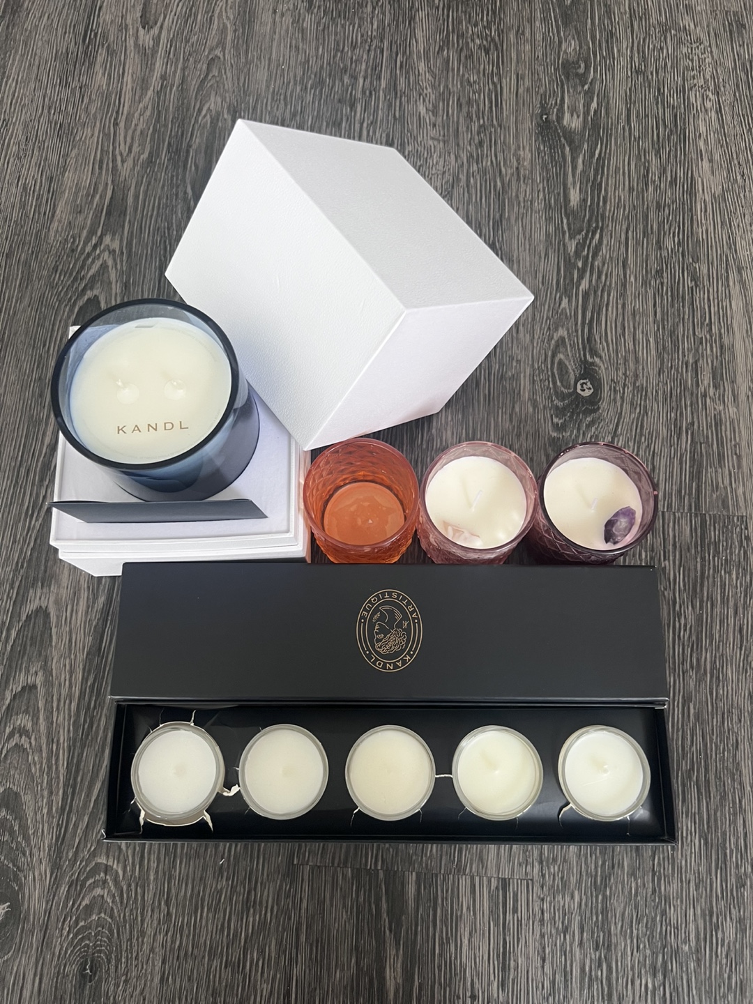 Kandl Artistique Candle Set with Box