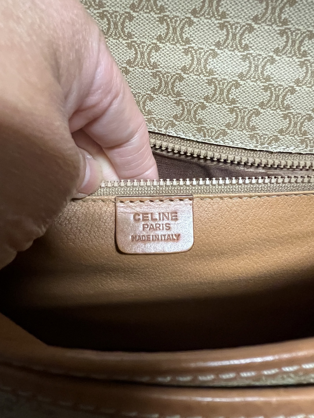 CELINE MACADAM CROSSBODY Celine Paris Made in Italy Handbag - photo 2