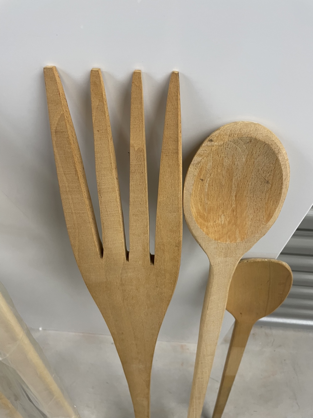 Wooden Kitchen Utensils - Spoons and Fork - photo 3