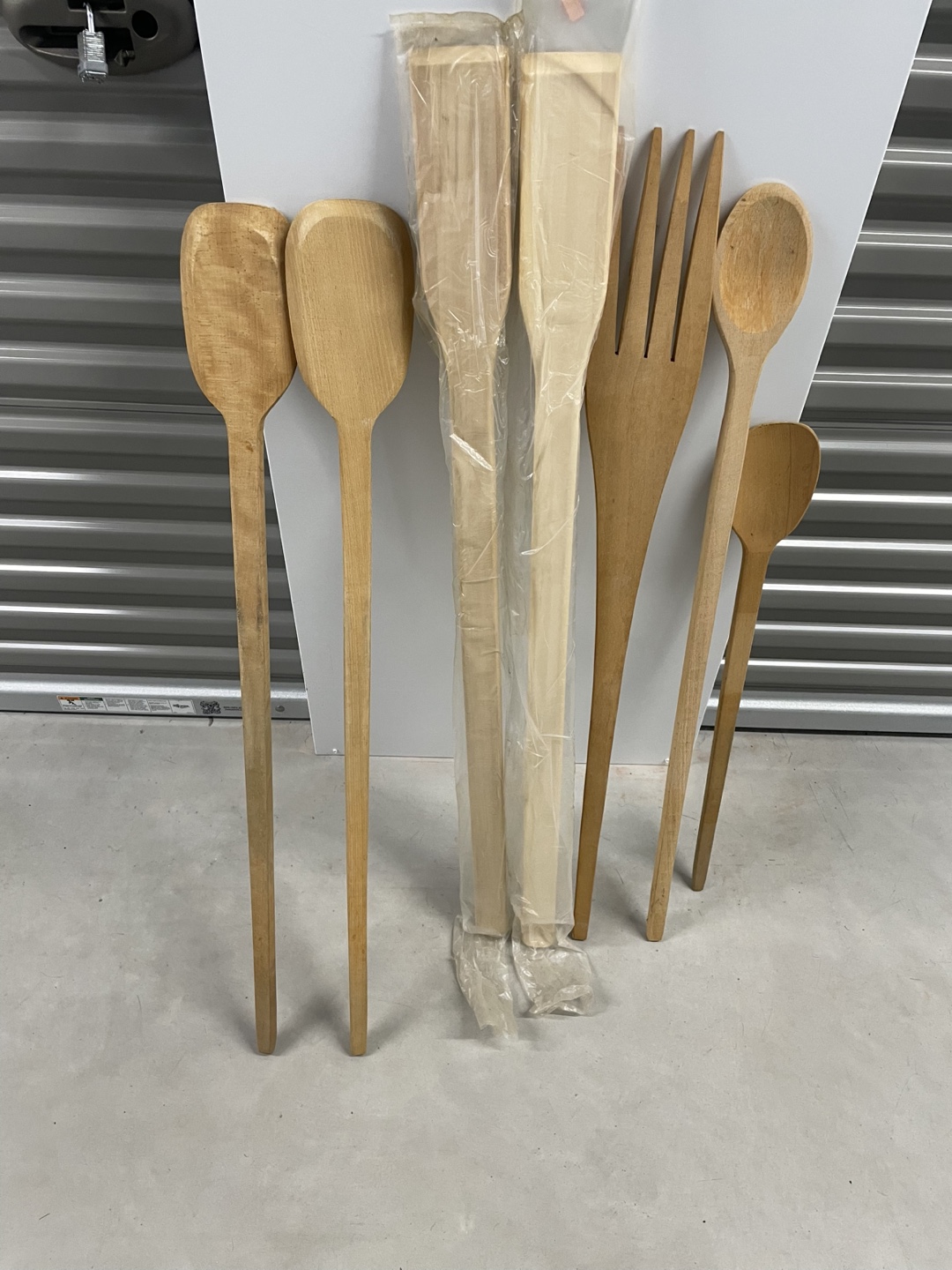 Wooden Kitchen Utensils - Spoons and Fork