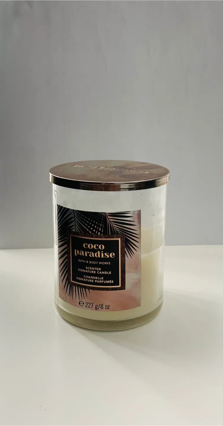 Bath & Body Works Coco Paradise Candle image indicator(2)
