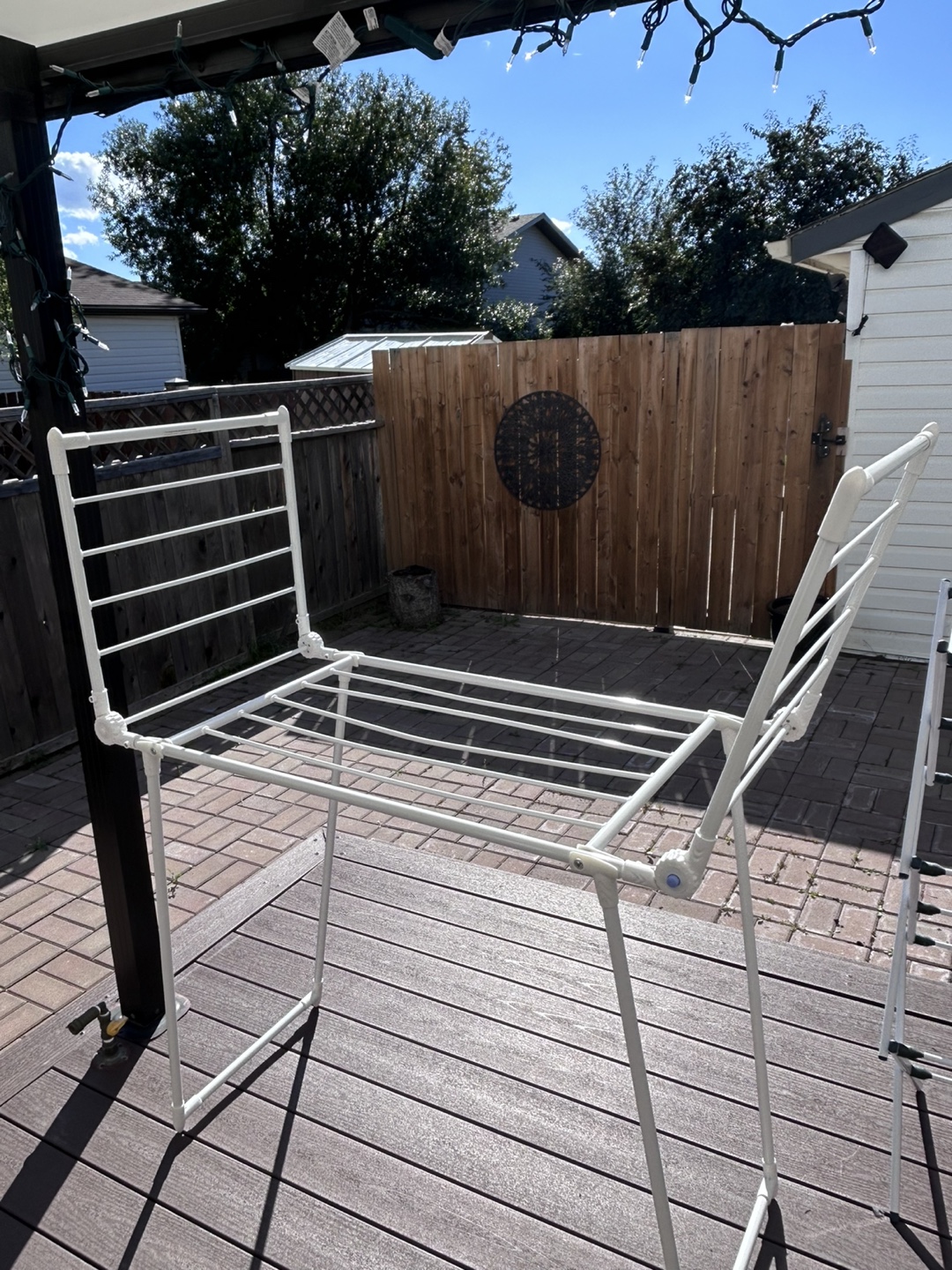 White Clothes Drying Rack $45 for both (OBO)