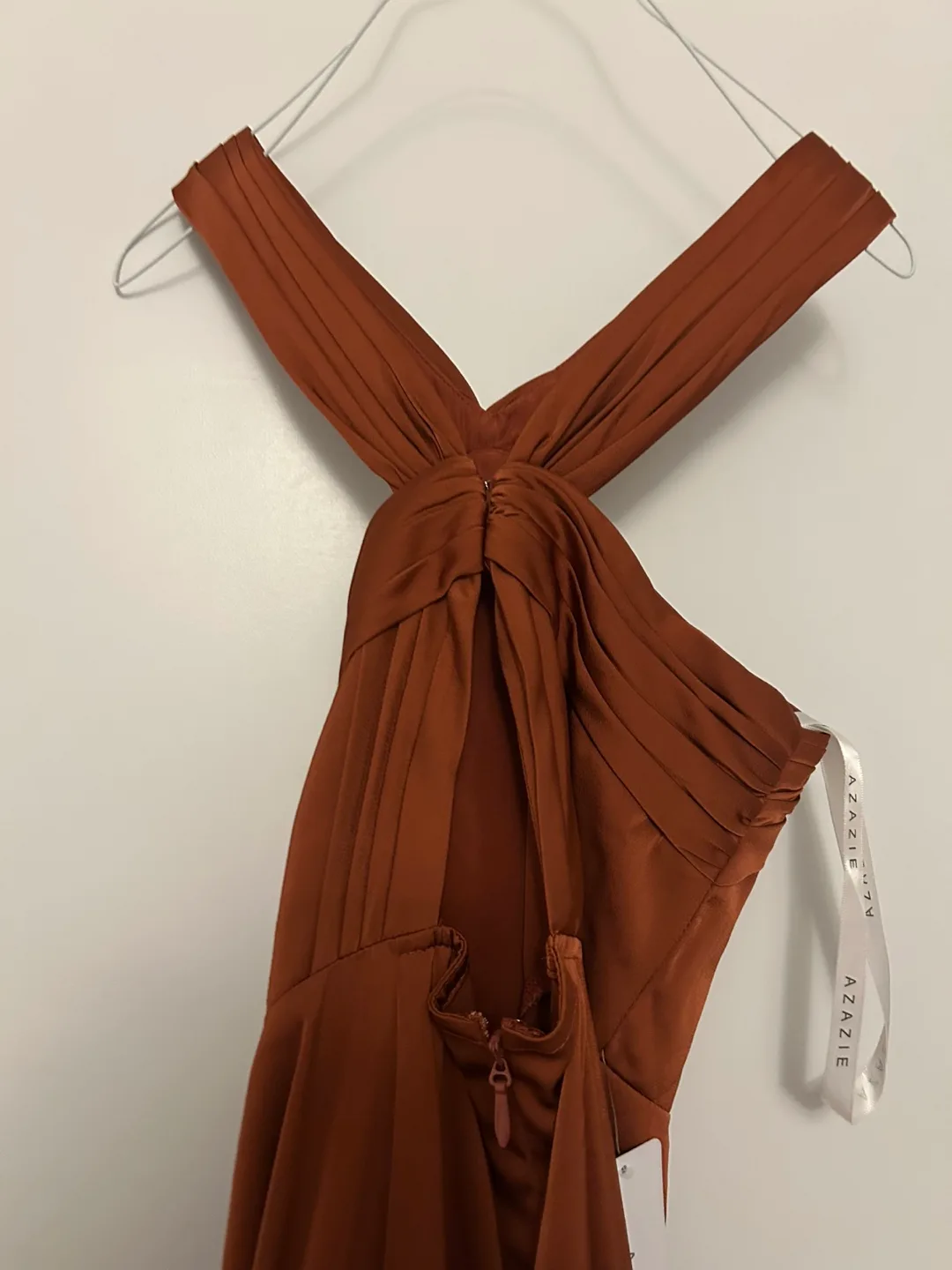 Azazie Rue Auburn Dress image indicator(3)