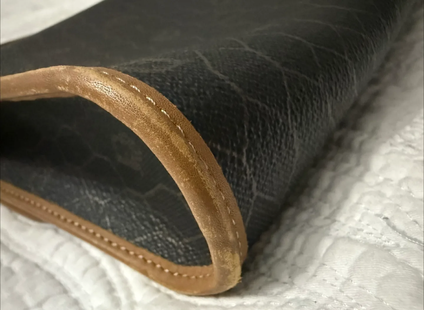 Christian Dior Brown Monograme Shoulder Bag image indicator(9)