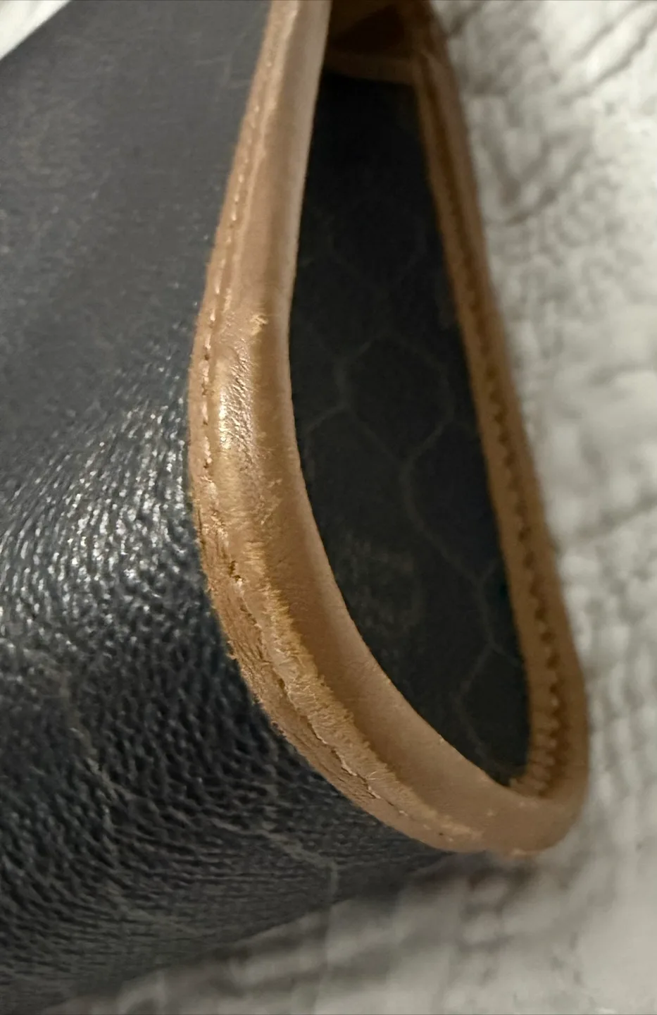 Christian Dior Brown Monograme Shoulder Bag image indicator(10)