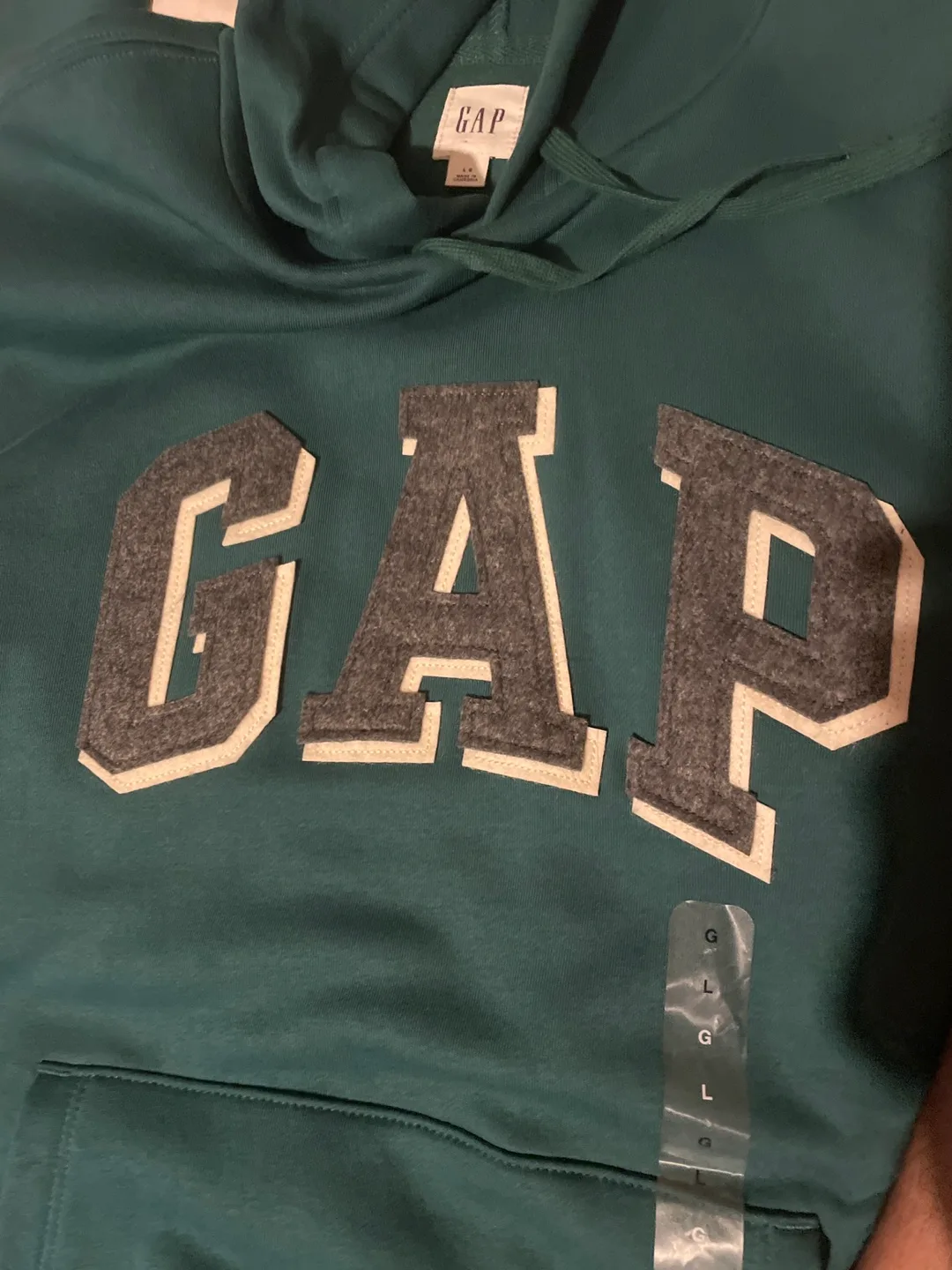 GAP Green Hoodie - Size Large image indicator(2)