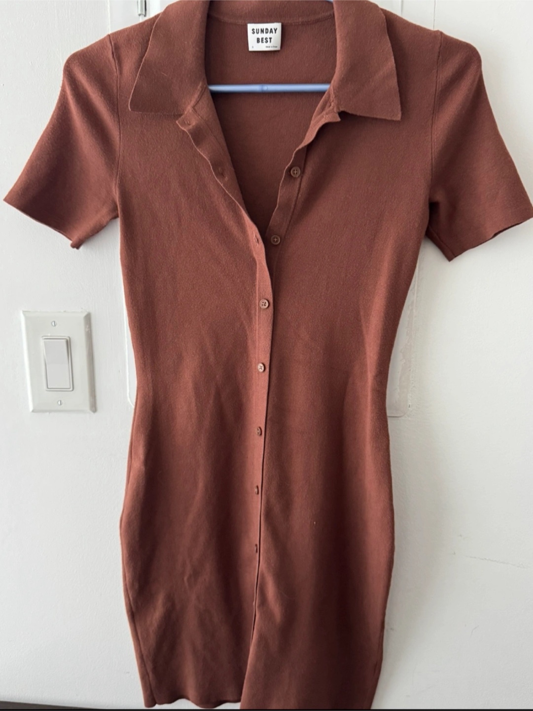 Sunday Best Brown Dress (Size S)
