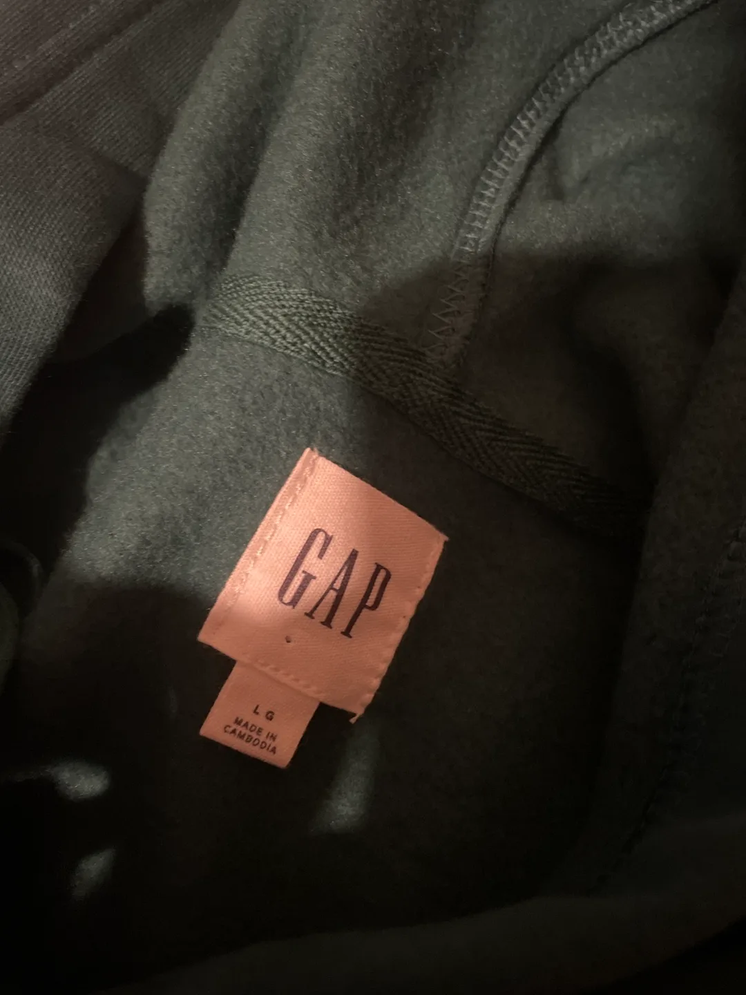 GAP Green Hoodie - Size Large image indicator(8)
