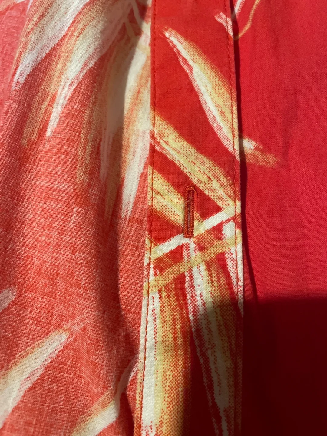 Brixton Red Palm Print Shirt - Size M image indicator(6)