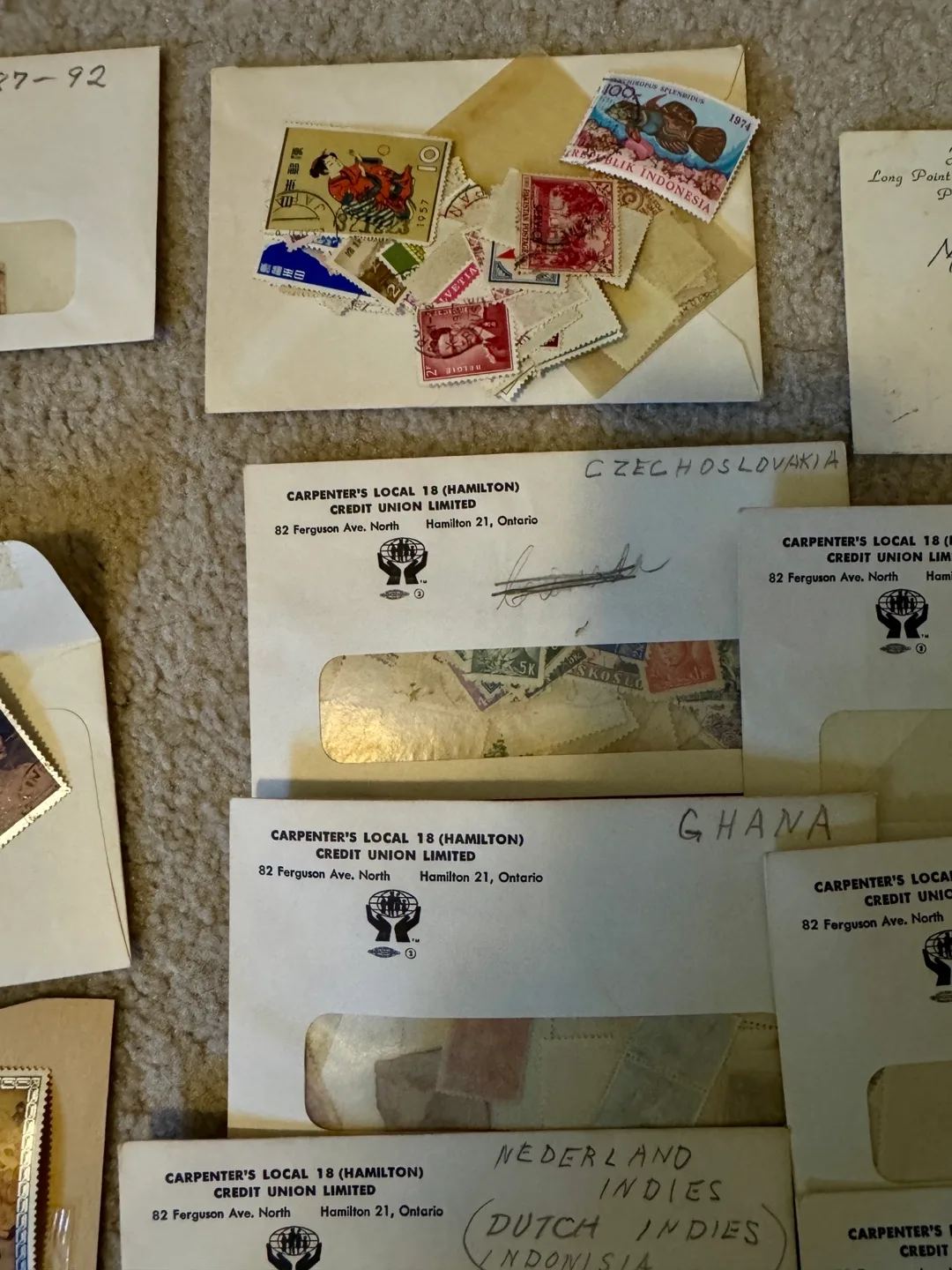 Vintage Stamp Collection new and used! image indicator(4)