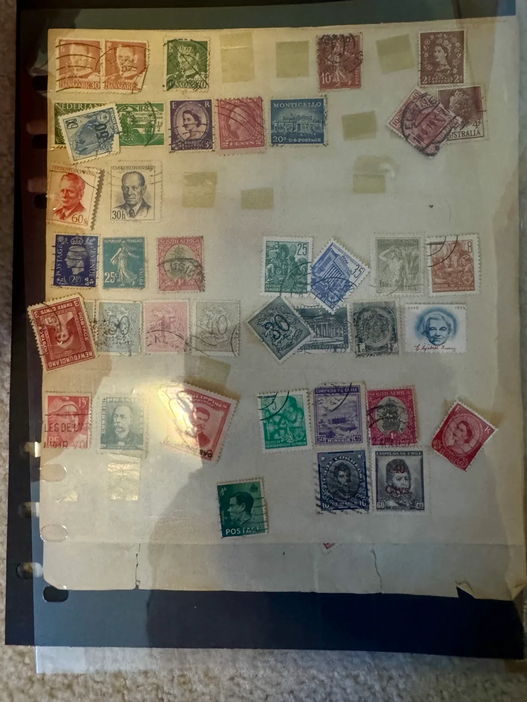 Vintage Stamp Collection new and used! image indicator(2)