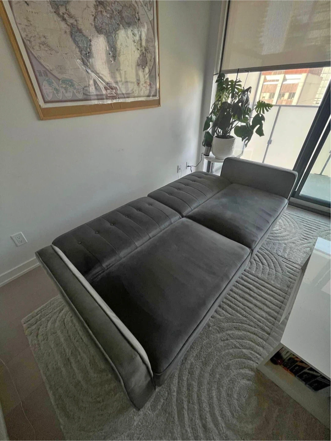 Grey Sofa Bed - photo 3