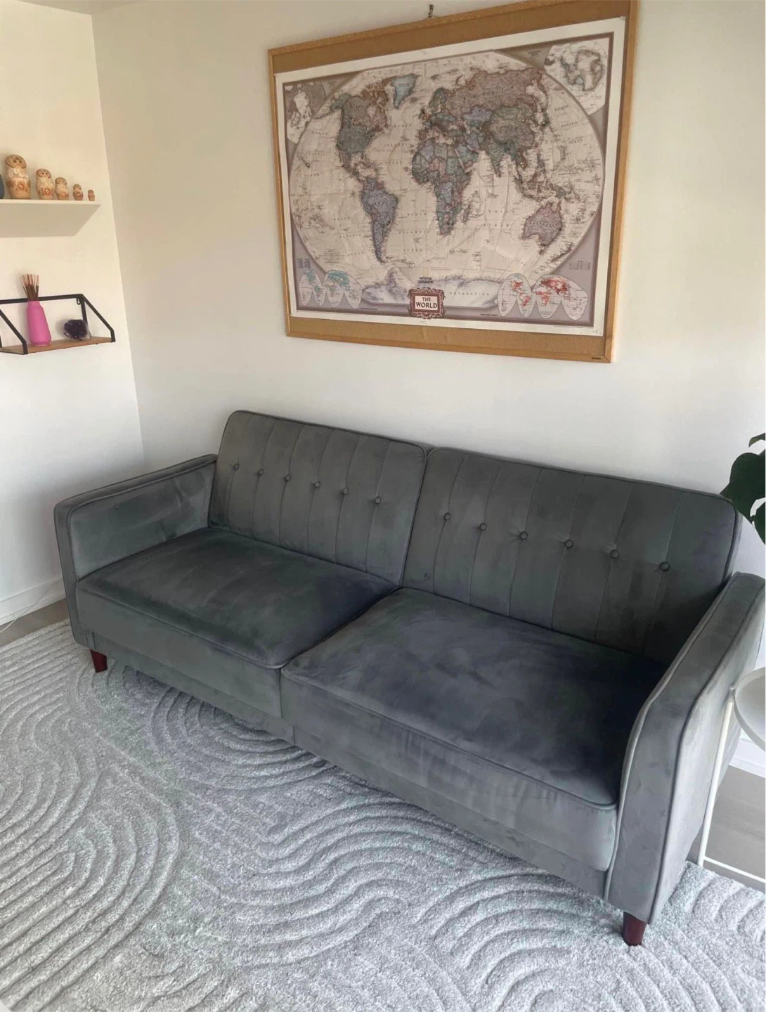 Grey Sofa Bed - photo 4
