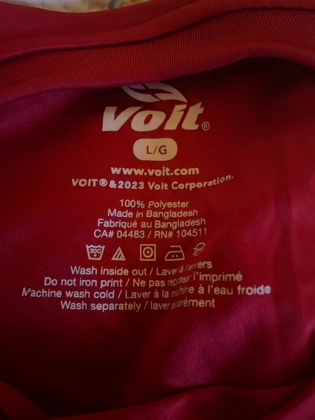 Voit Soccer Jersey and Shorts Set - Size L image indicator(2)