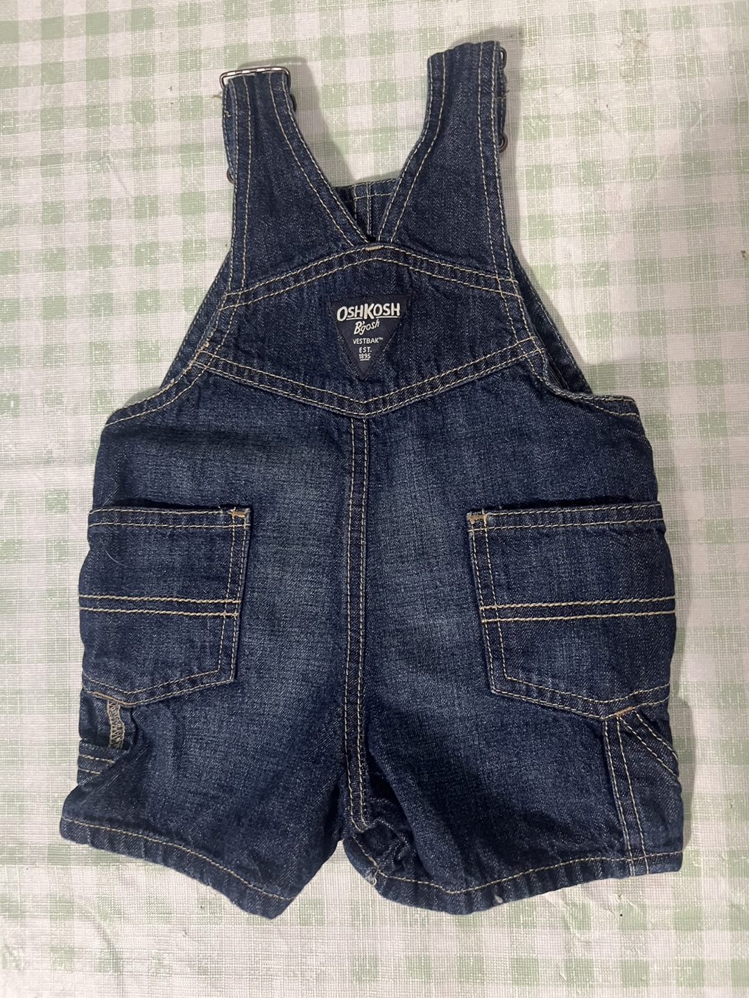 OshKosh B'gosh Denim Overalls - 6 Months - photo 2