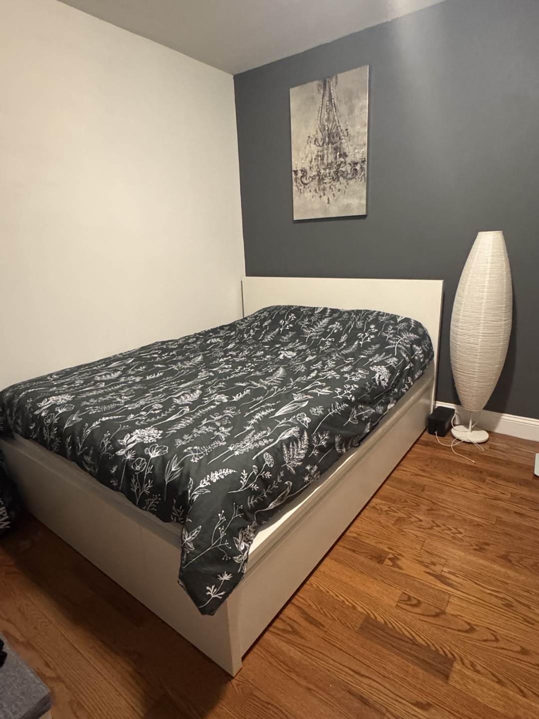 IKEA Malm White Queen Size Bed Frame - photo 2