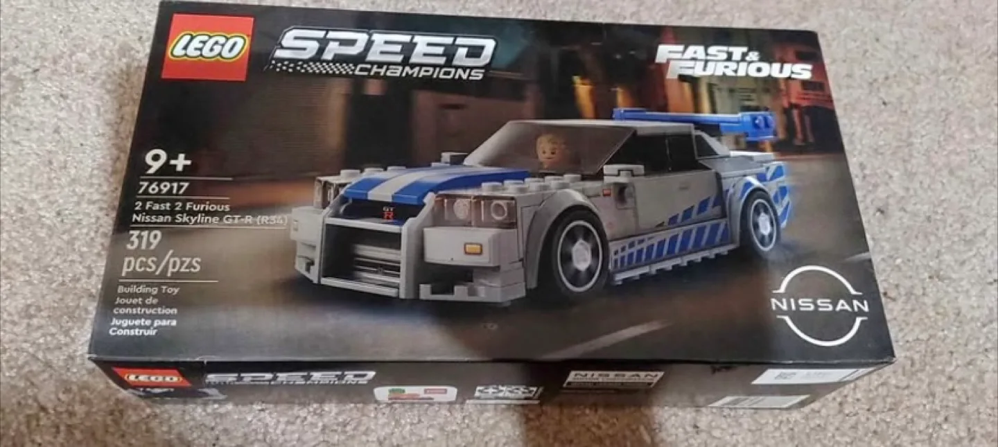 Lego fast and furious Nissan skyline gtr thumbnail