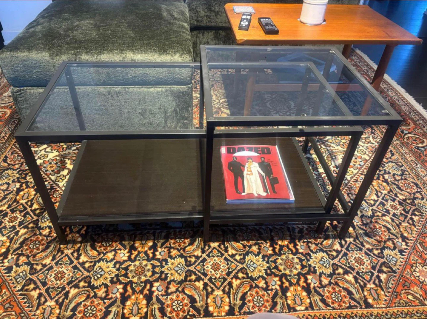 Glass Top Coffee Table