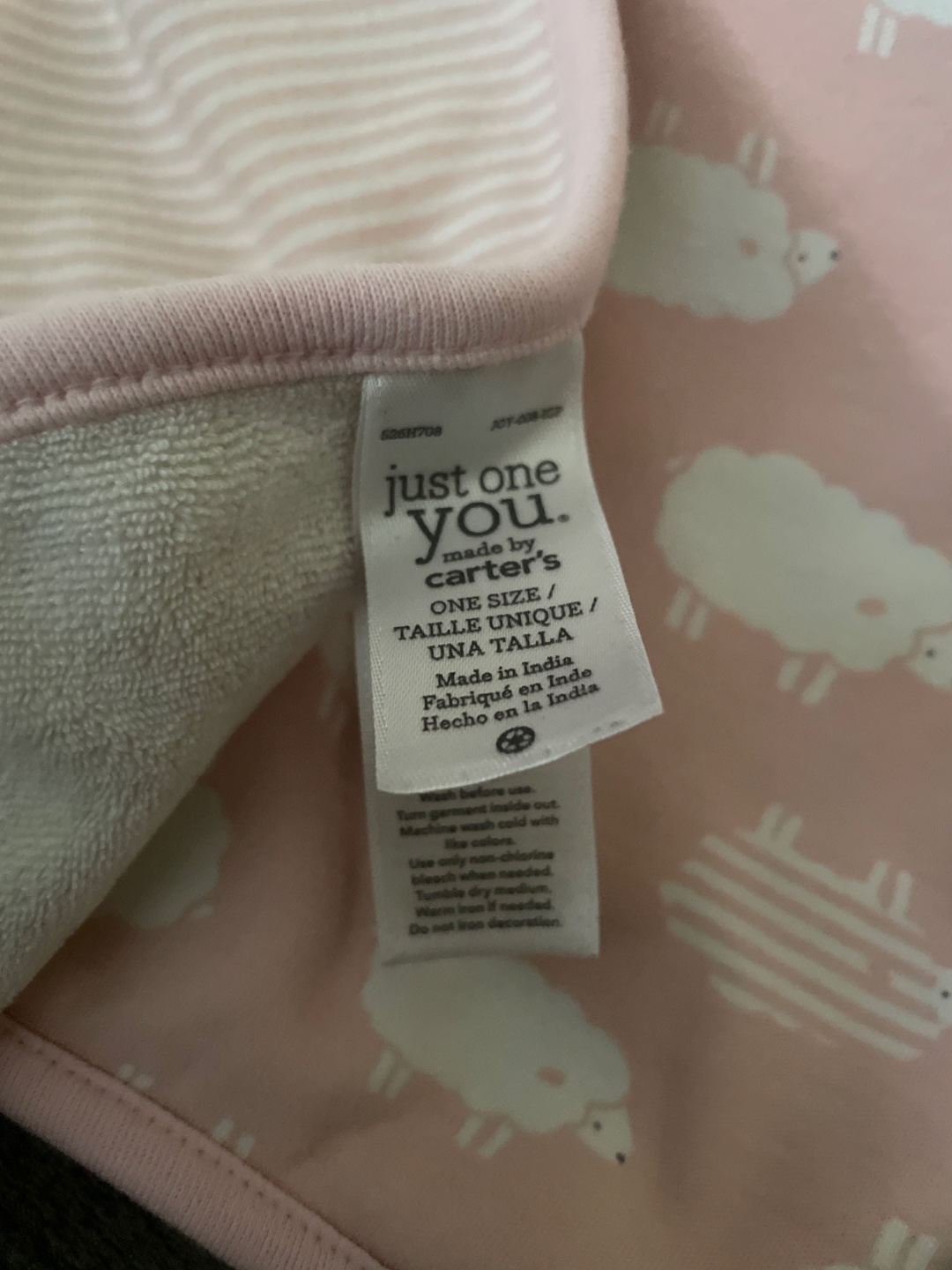 Just One You by Carter's Baby burp cloth - photo 2