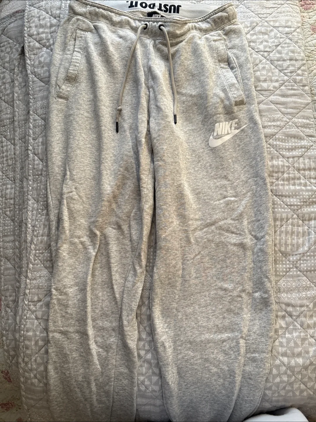 Nike Grey Jogger Sweatpants thumbnail