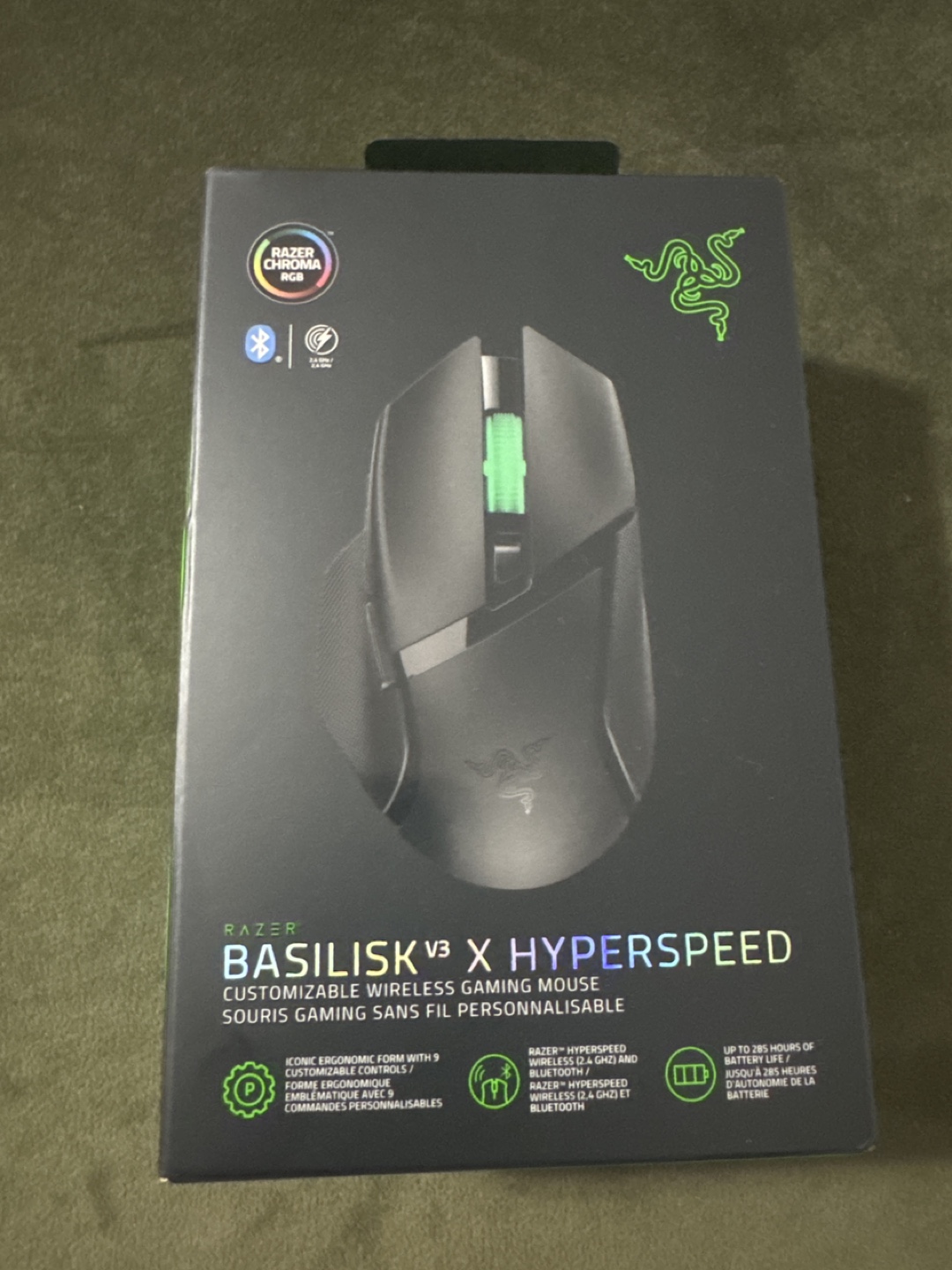 Razer Basilisk V3 X Hyperspeed Wireless Gaming Mouse
