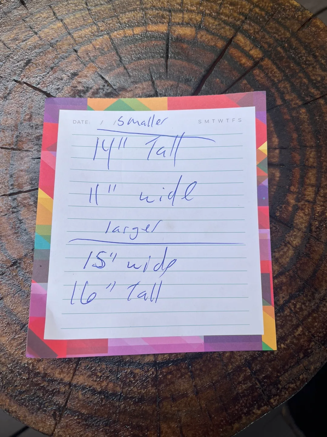 Wood Stump Side Table - Rustic Style image indicator(10)