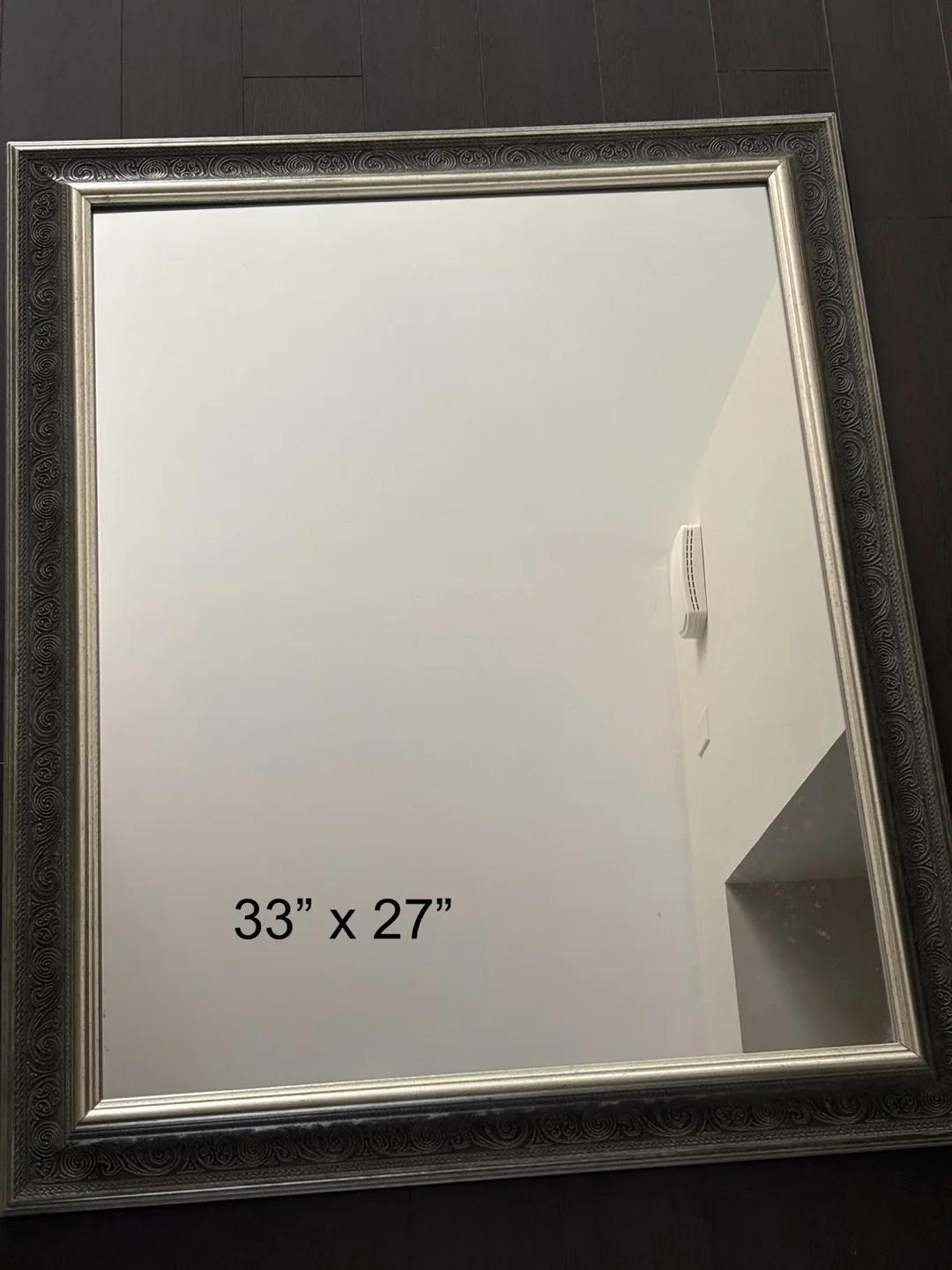 Framed Wall Mirror 33" x 27" thumbnail