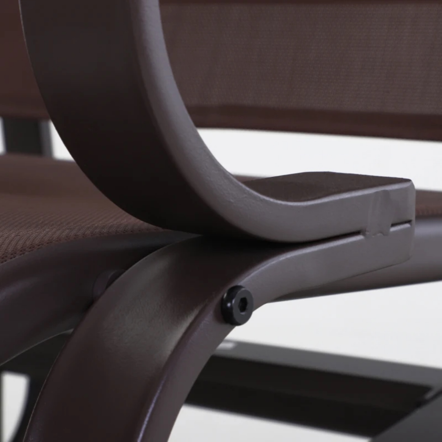 Brown Sling Glider Chair - photo 3