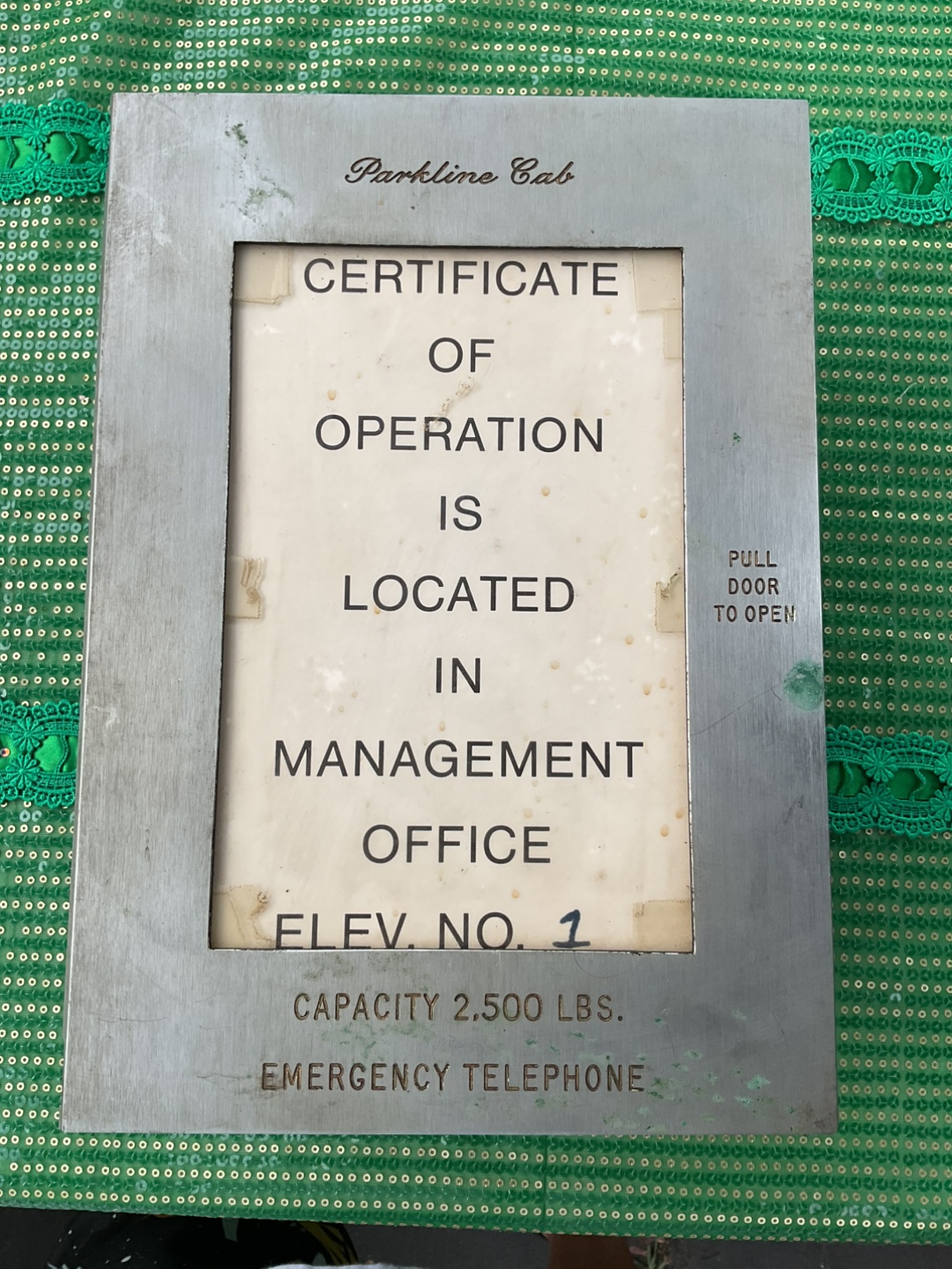 VINTAGE WESTERN ELECTRIC WALL MOUNTED ELEVATOR PHONE - photo 3