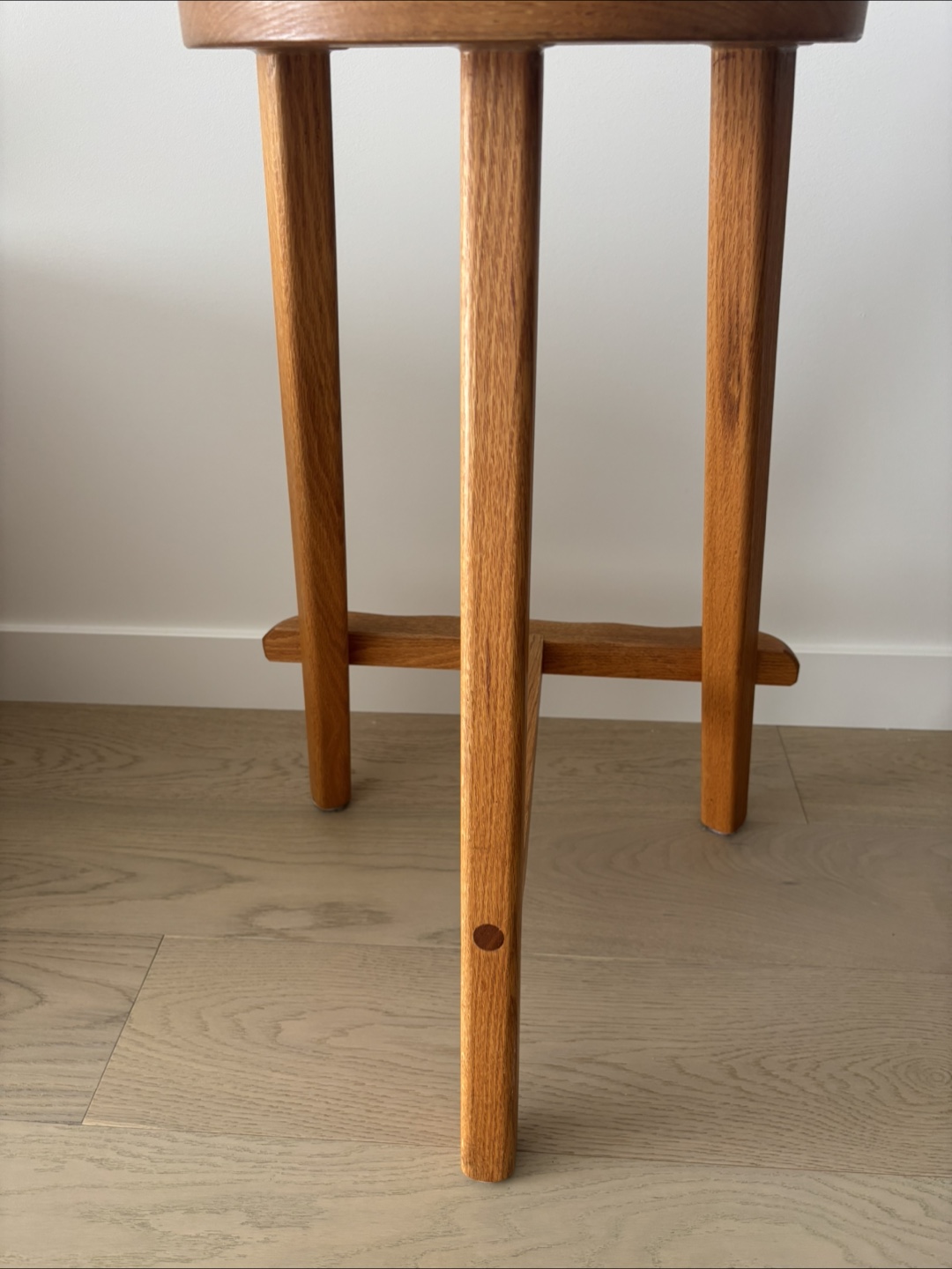 Oak stool