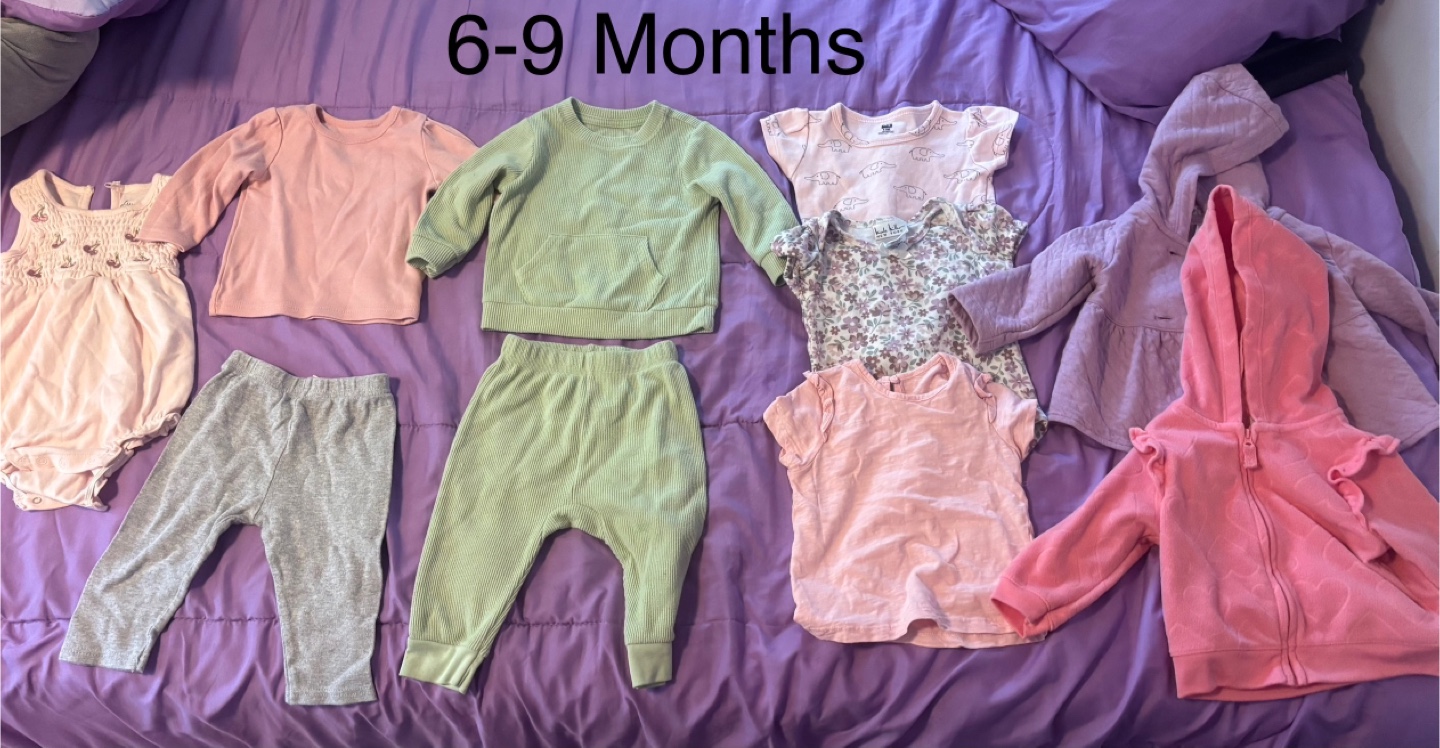 Baby Clothes Bundle - 6-9 Months