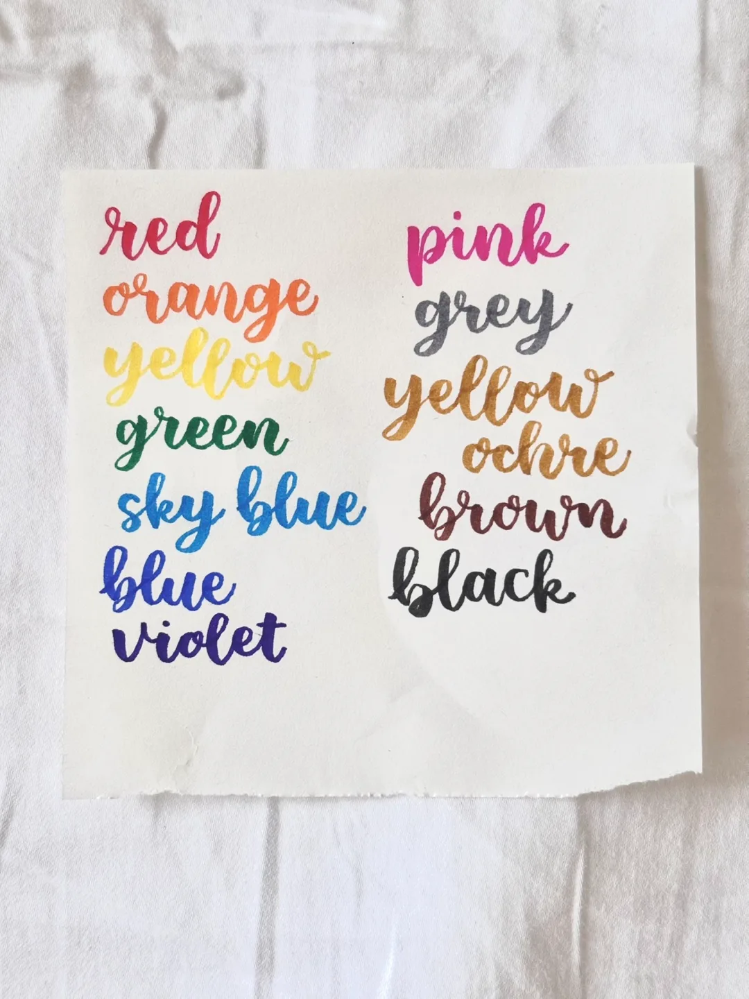 Pentel Fude Touch Brush Sign Pen - Set of 12 Original Colours image indicator(2)