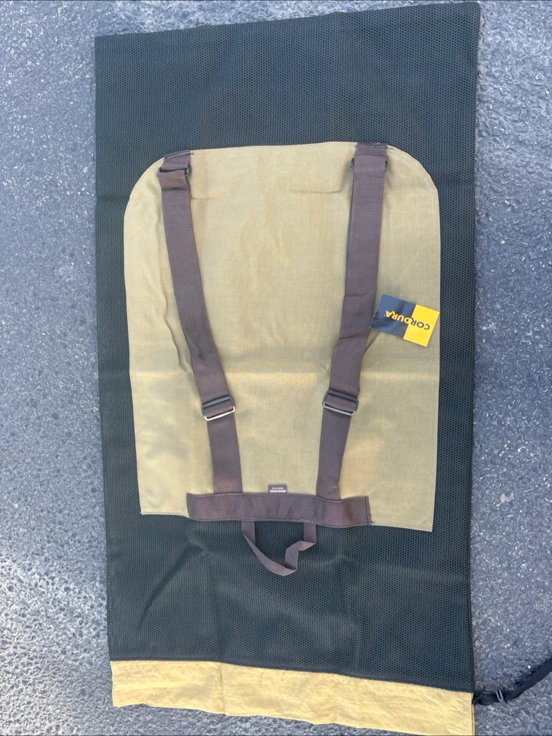 🥕 CORDURA beige mesh Gear Bag image indicator(3)