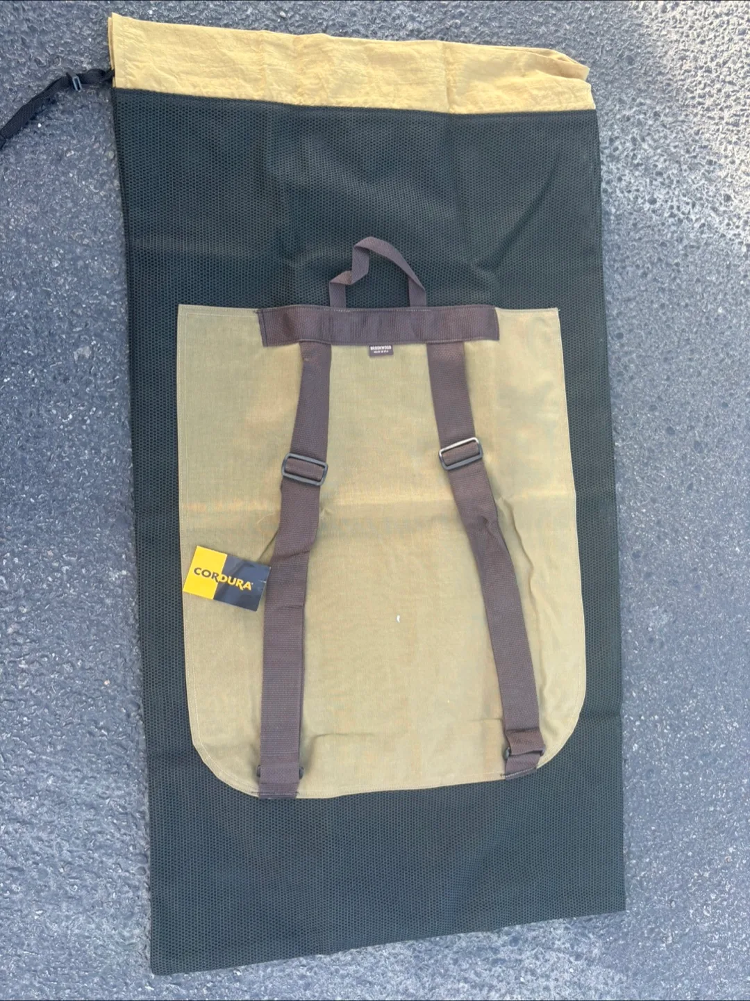 🥕 CORDURA beige mesh Gear Bag image indicator(4)