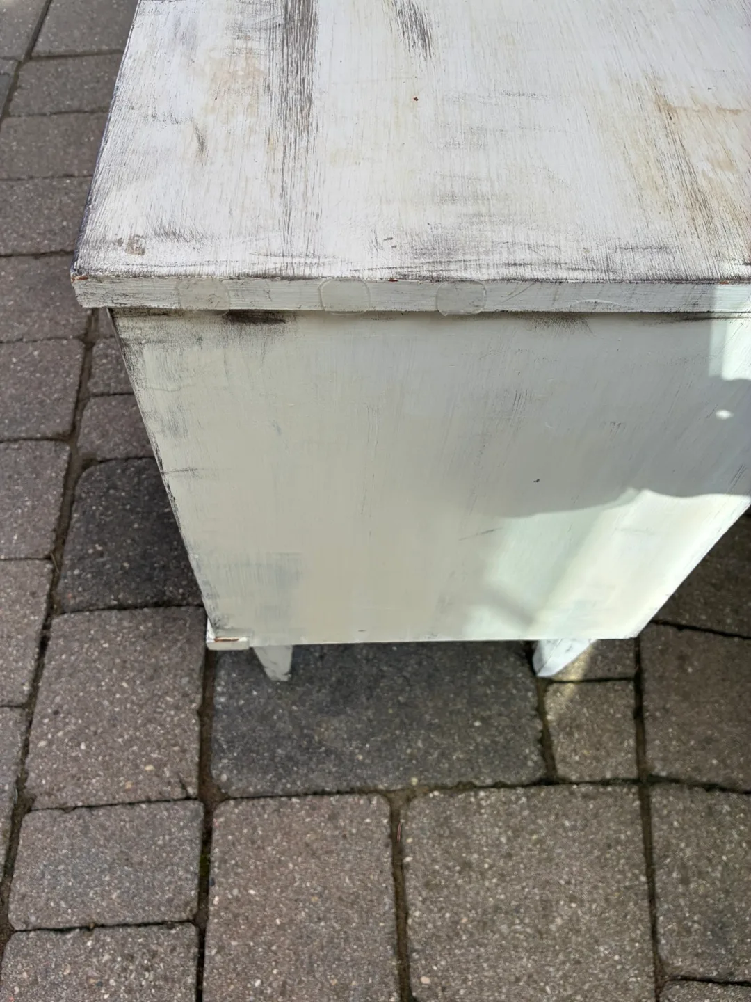 White Wooden 2-Drawer Nightstand image indicator(2)