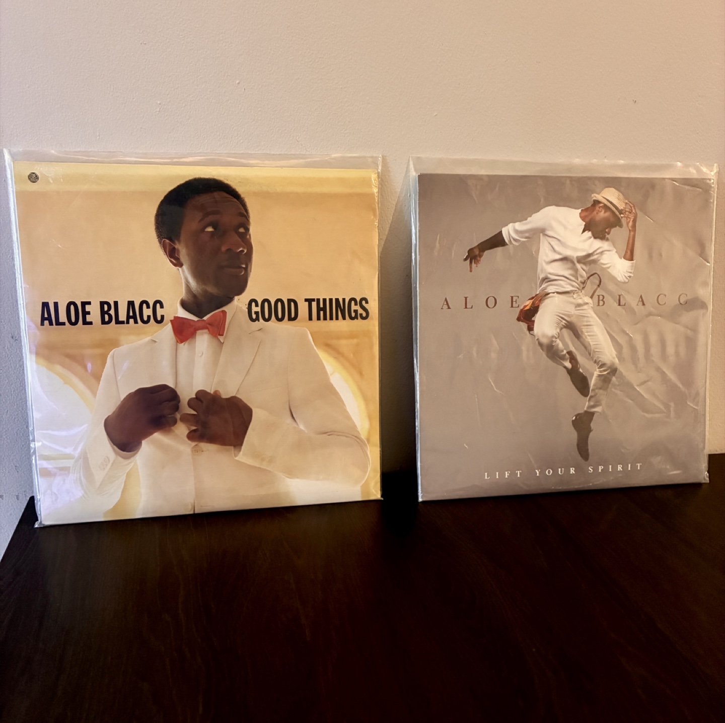 Aloe Blacc Vinyl Records - Good Things & Lift Your Spirit
