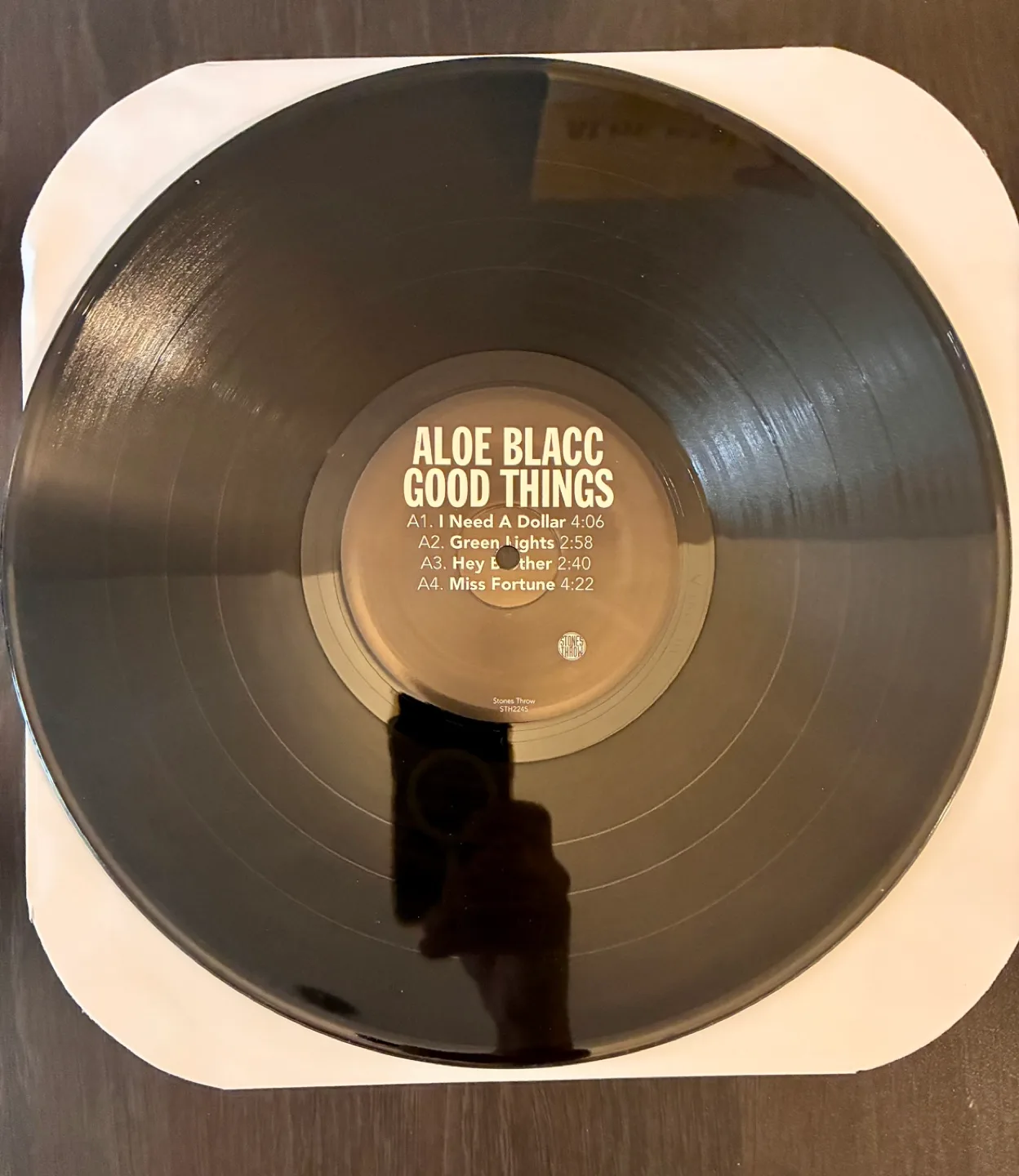 Aloe Blacc Vinyl Records - Good Things & Lift Your Spirit image indicator(3)
