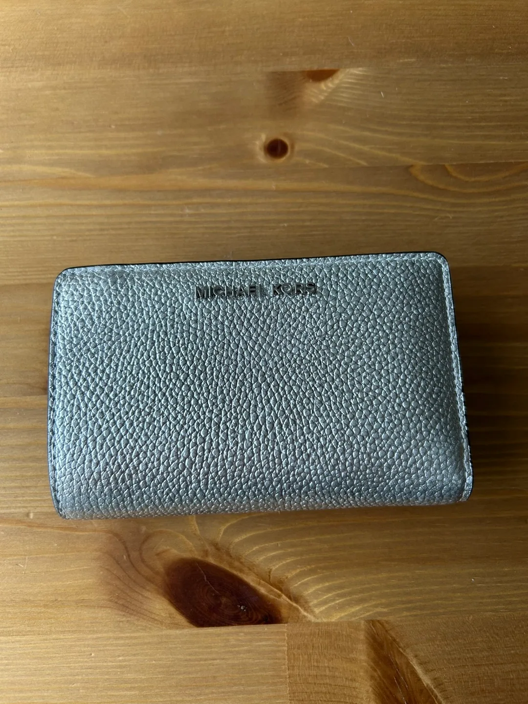 Michael Kors Silver Wallet thumbnail