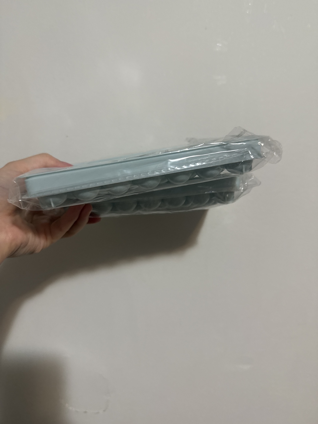 2 Ice Cube small ball trays, Light Blue, New - photo 2