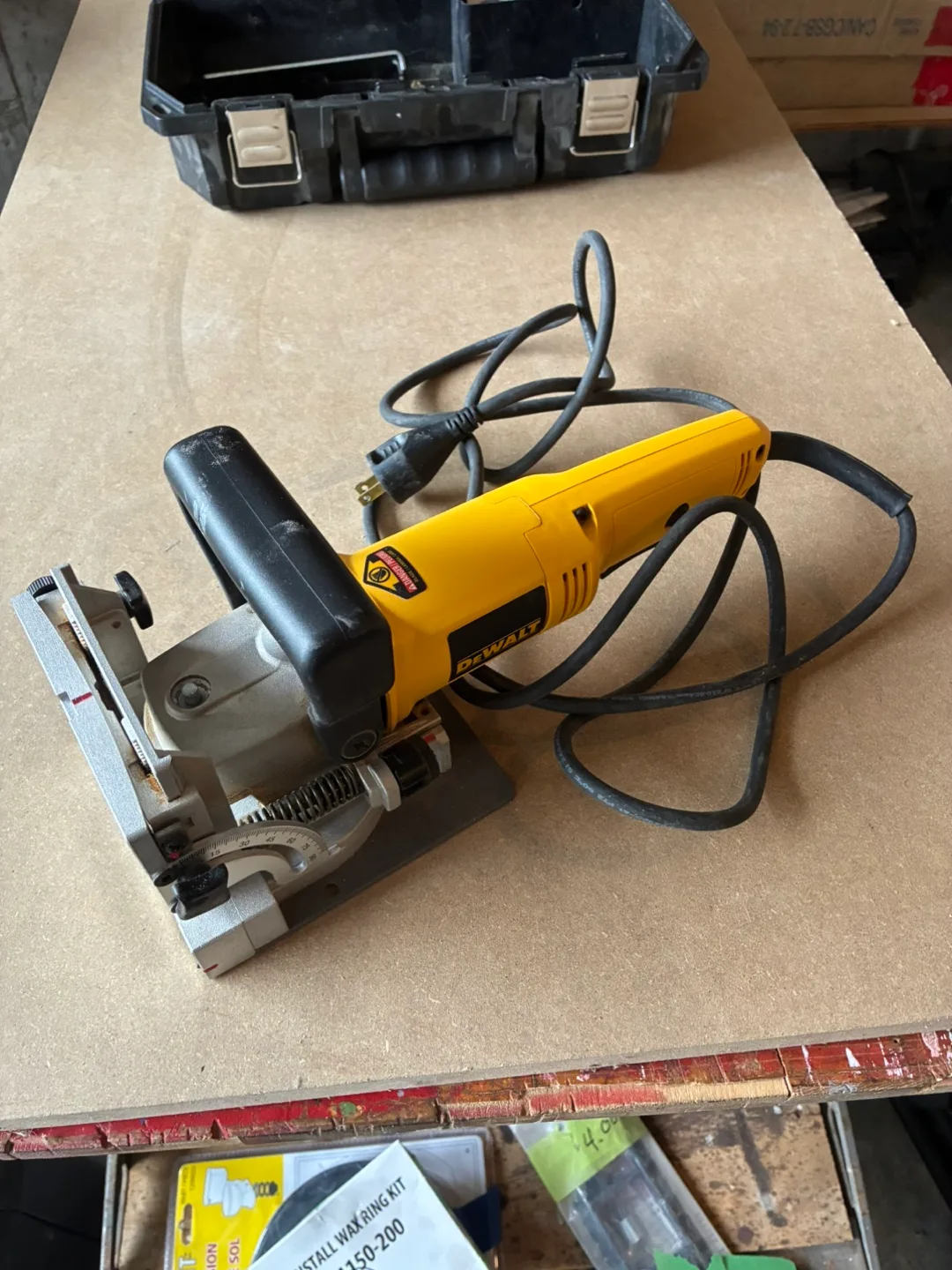 DeWalt 4” Plate Joiner with Case thumbnail