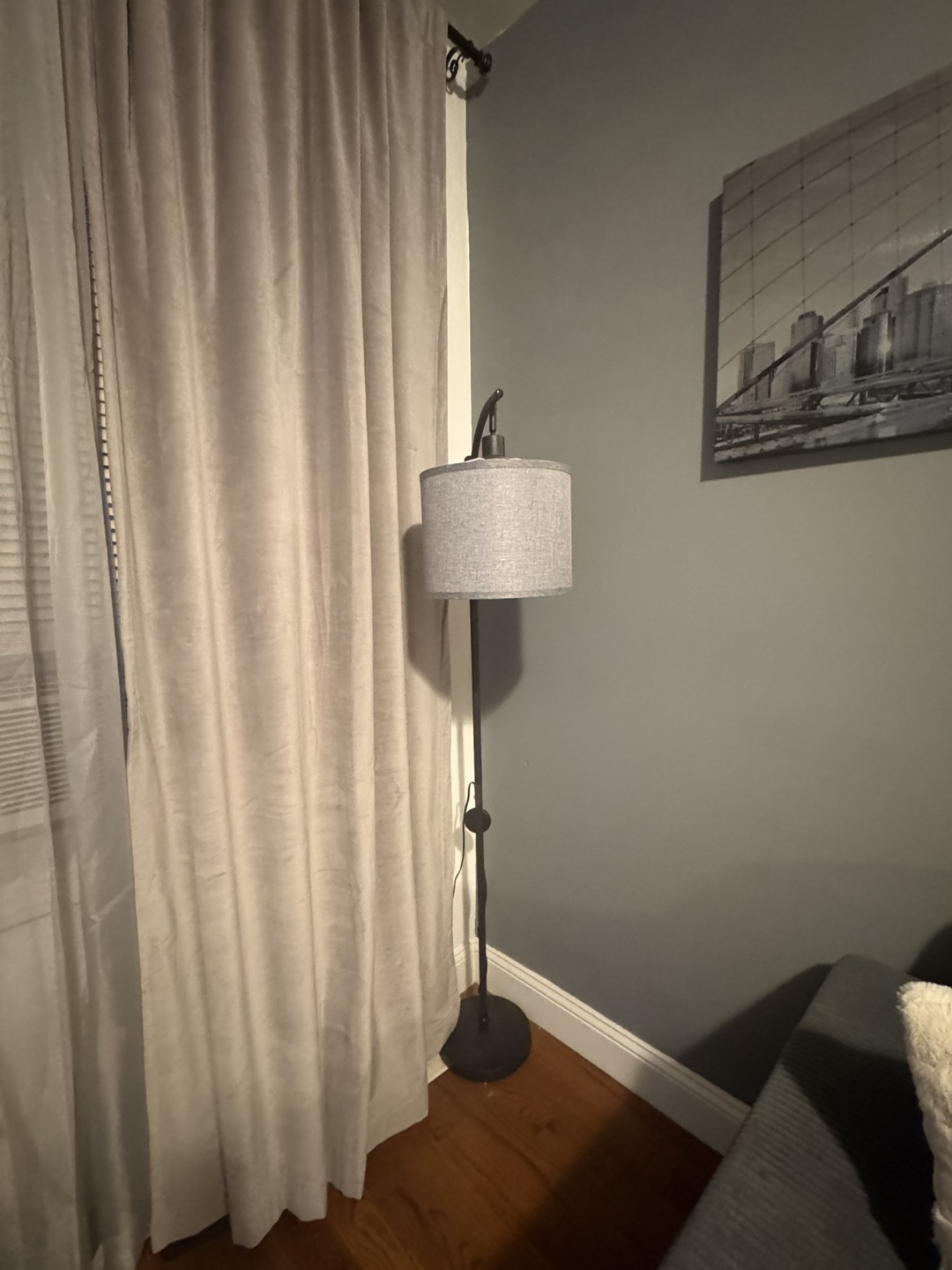 Floor Lamp - Adjustable Height