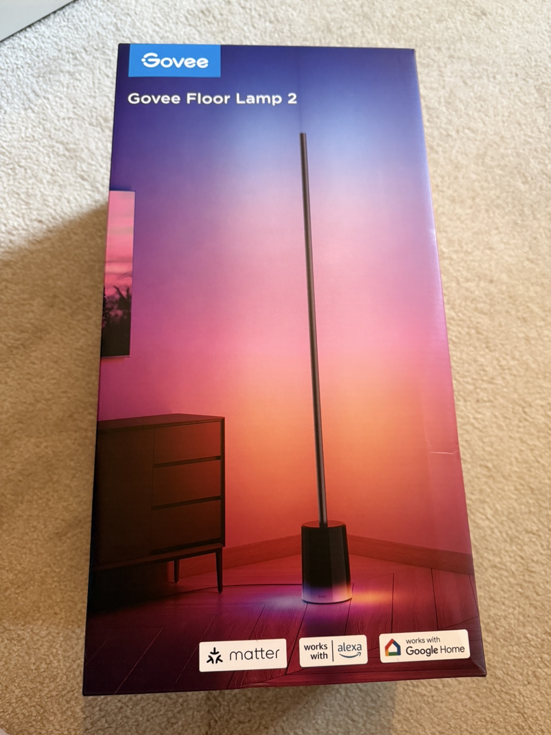 Govee Floor Lamp 2 - Changeable Colours LED