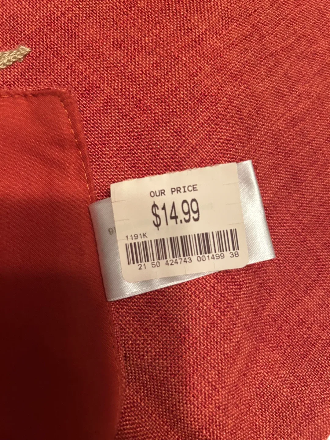 Splendid Table Runner, orange & beige image indicator(4)