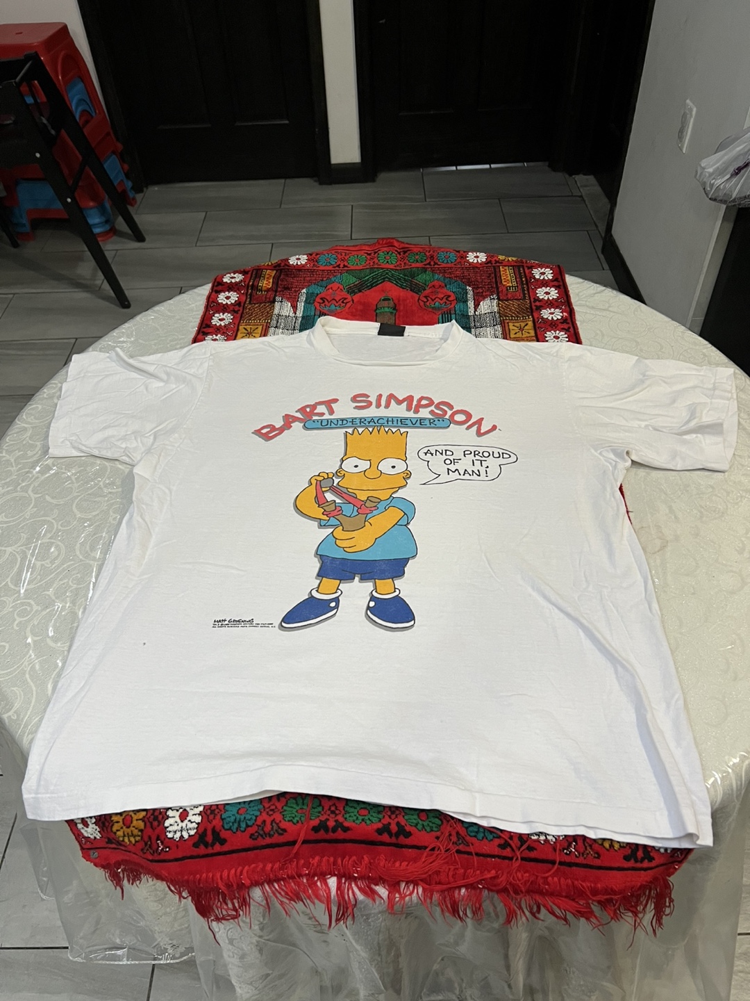 1989 The Simpsons Underachiever Shirt